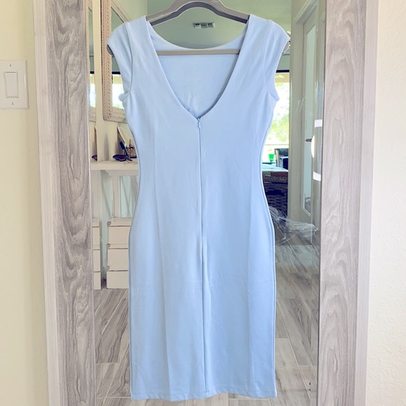 Nasty Girl Pale Blue Dress Medium, Bodycon for by Ivivi - Picture 2 of 12